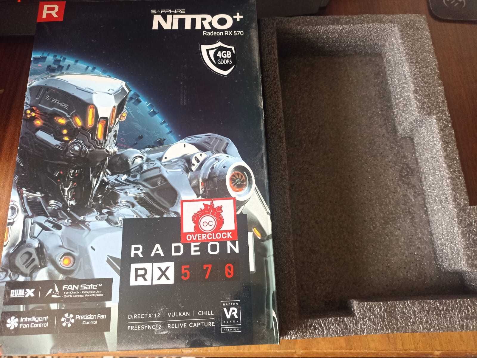 Видеокарта Sapphire Radeon RX 570 Nitro+ 4Gb