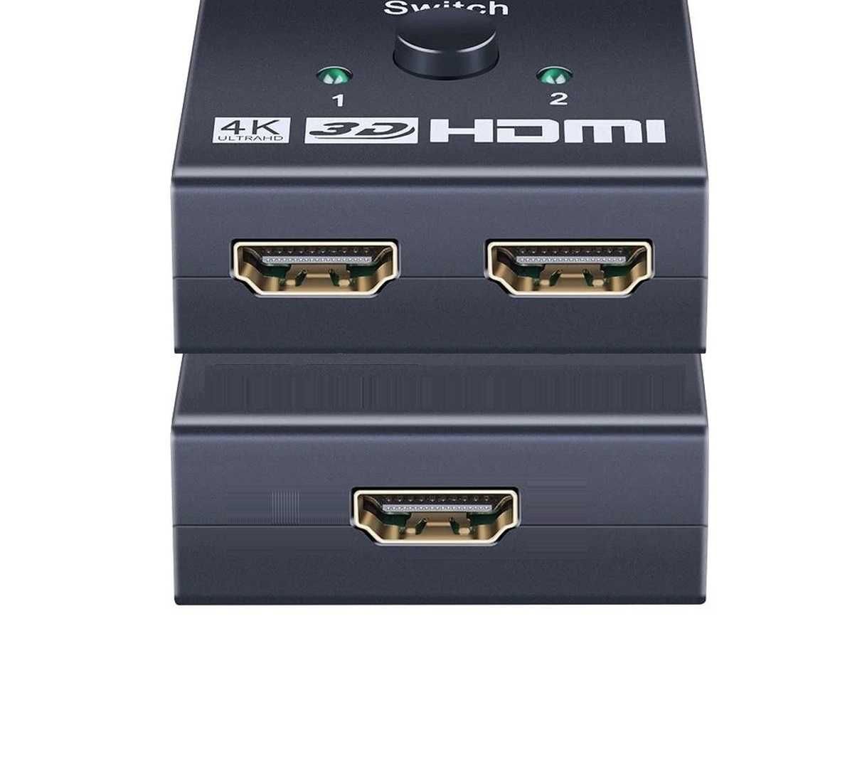 HDMI 1 to 2 / 2 to 1 Splitter UHD 4K/60Hz без доп. питаня