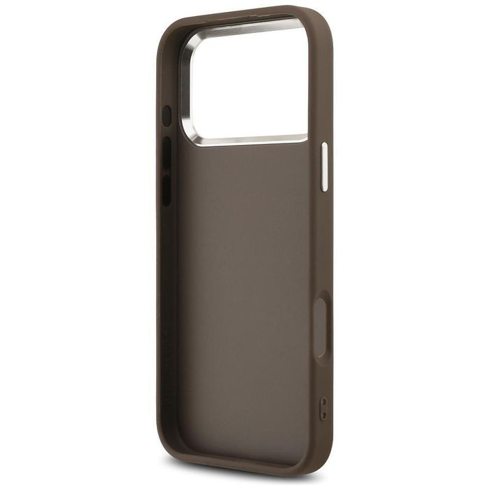Калъф guess hardcase big 4g logo classic logo за iphone 17 pro в кафяв