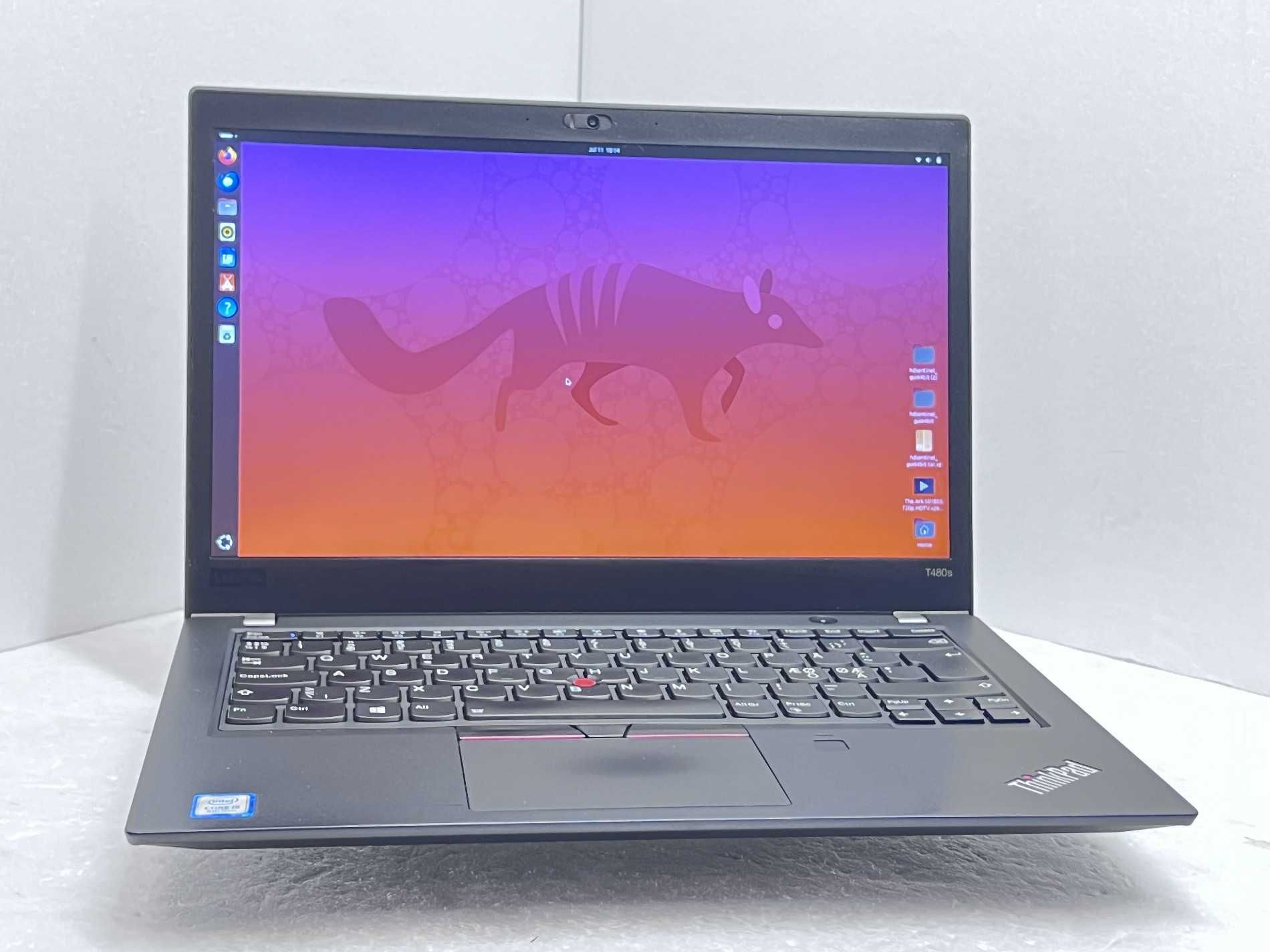 Lenovo ThinkPad T480s 14" i5-8250U 16GB 510GB/-> Отлично състояние
