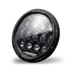 LED Фар за вграждане на джип 7инча 12V