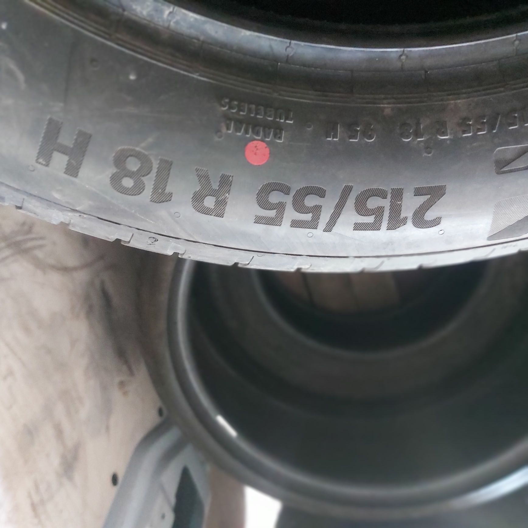 215/55/18"Continental 1бр.гума дот2024