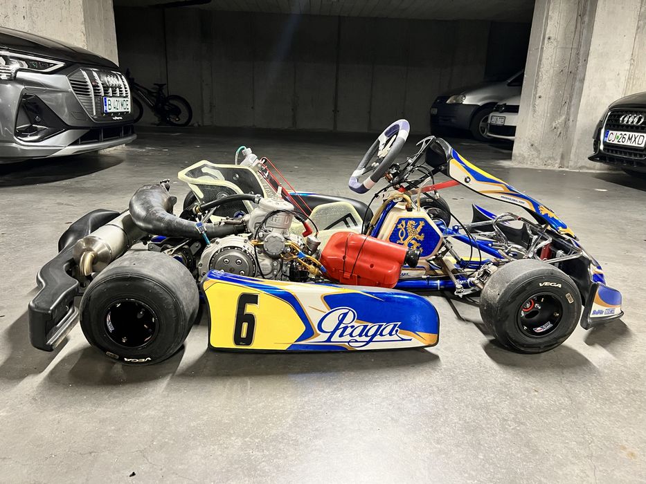 Kart Praga motor KZ10B 125cm3 impecabil
