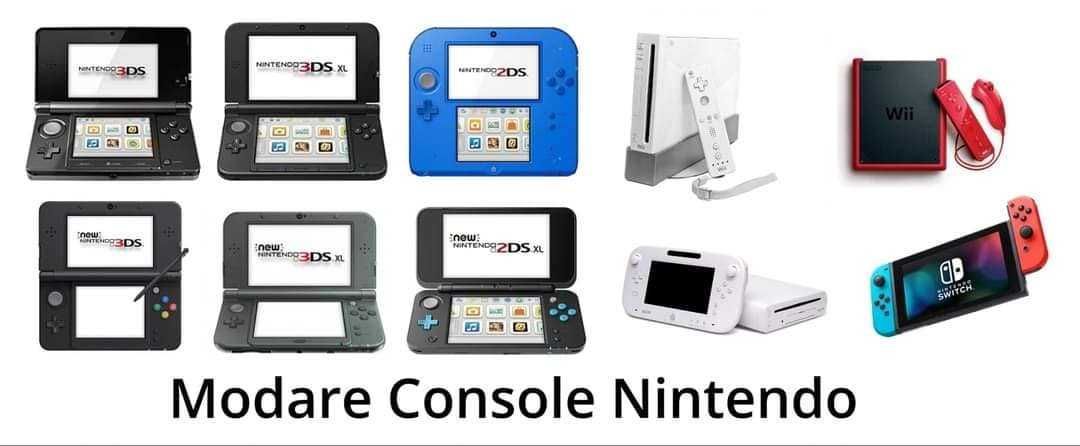 Modare console Nintendo Switch,Wii,WiiU,3ds,dsi; PS2/PS3/PS4/PSP
