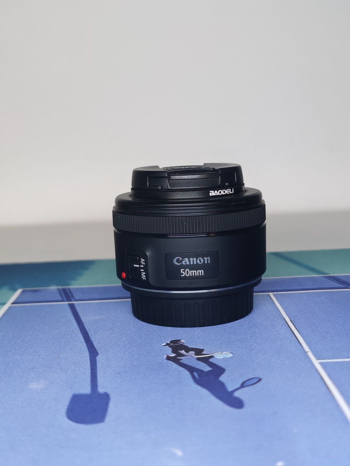 Obiectiv canon EF 50mm f1.8 + RF 16mm f2.8