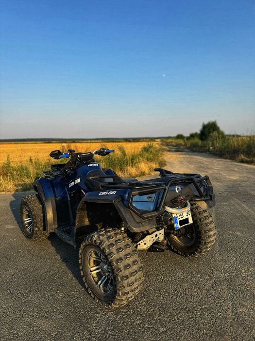 ATV Can-Am Outlander 800R, acte in regulă, nr negru!!