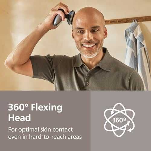 Нова Машинка за бръснене Philips 7000 Pro, 360° глава за мъже Филипс