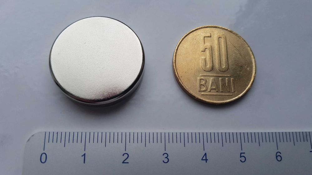 Magneti neodim disc puternici Ø 25x5 mm