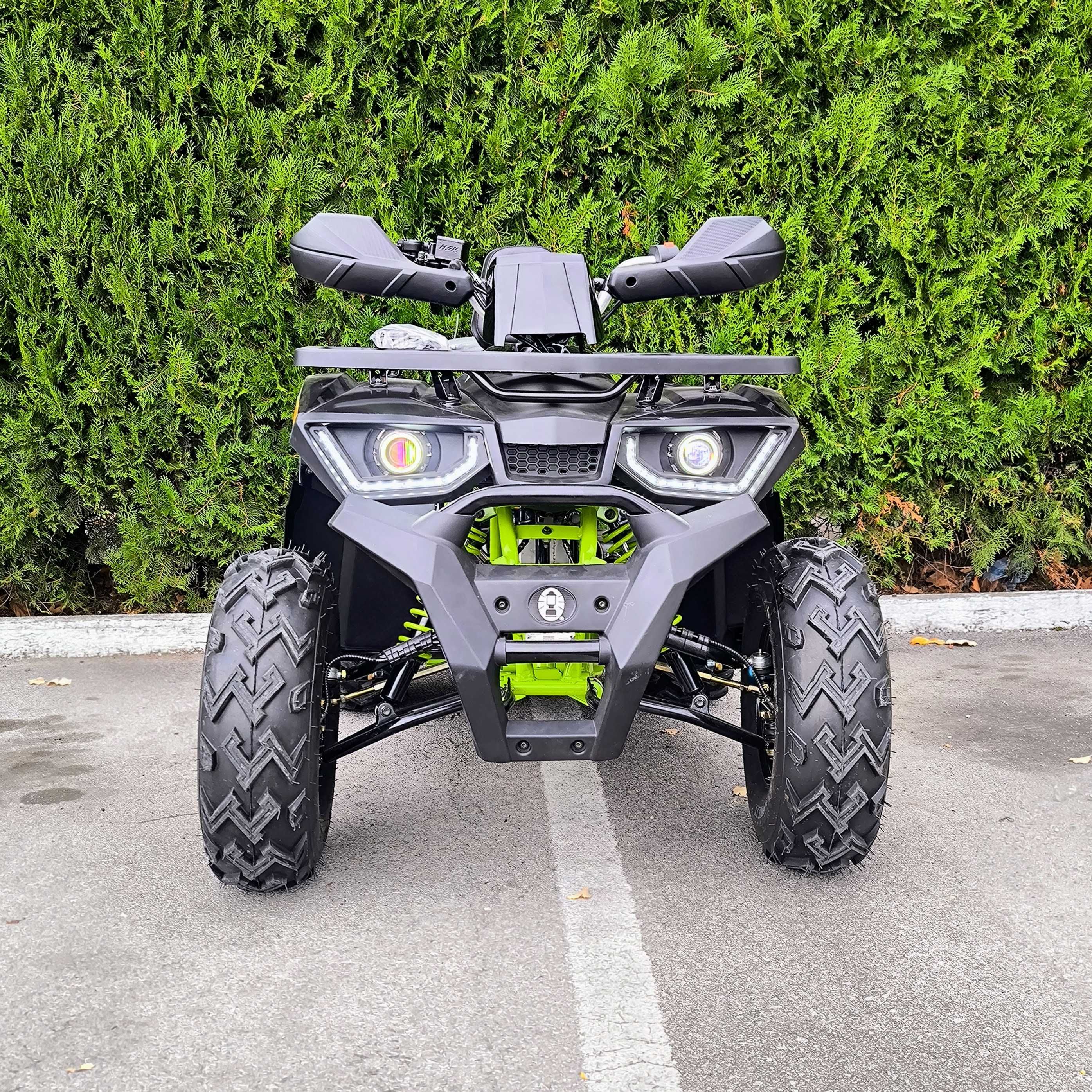 Бензиново ATV 200кубика MaxMotors Powersports AT200-B Green-Black