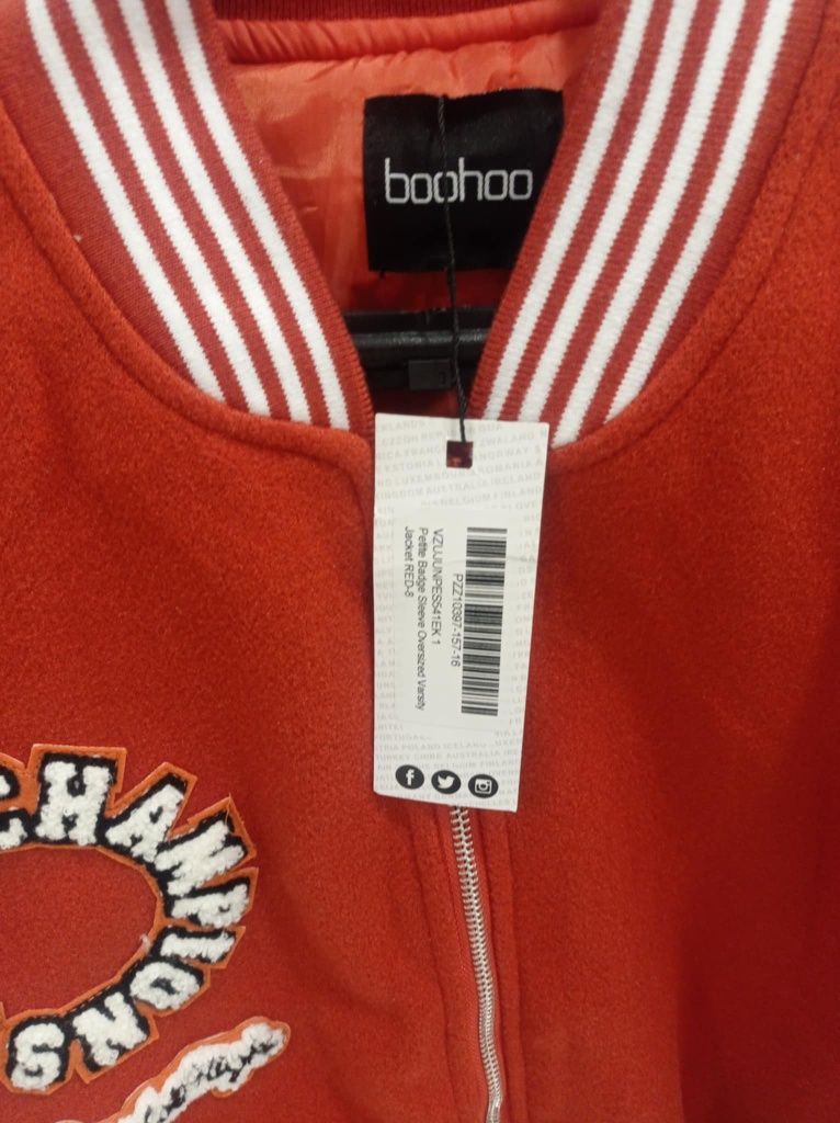 Дамско бомбър яке Boohoo