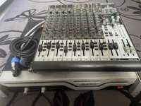Set Profesional DJ Evenimente: Amplificator + Mixer + Casti