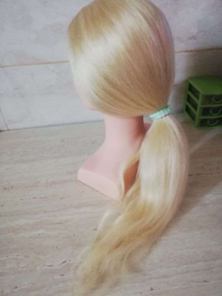 Manechin par natural blond 60 cm