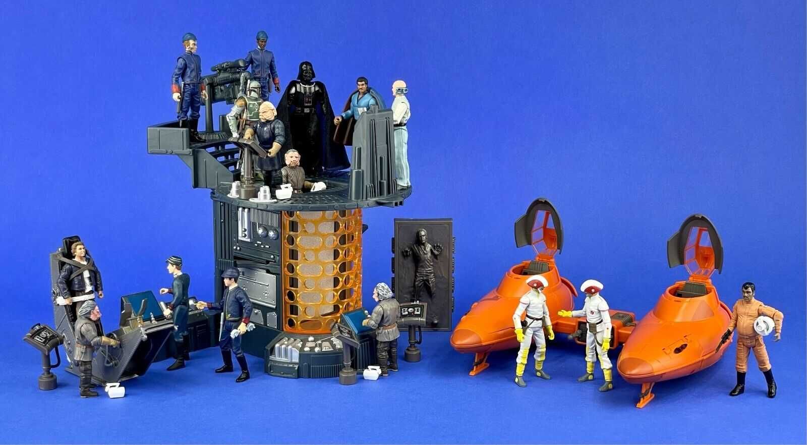 Star Wars Carbon-Freezing Chamber Bespin Cloud Car Action фигурки