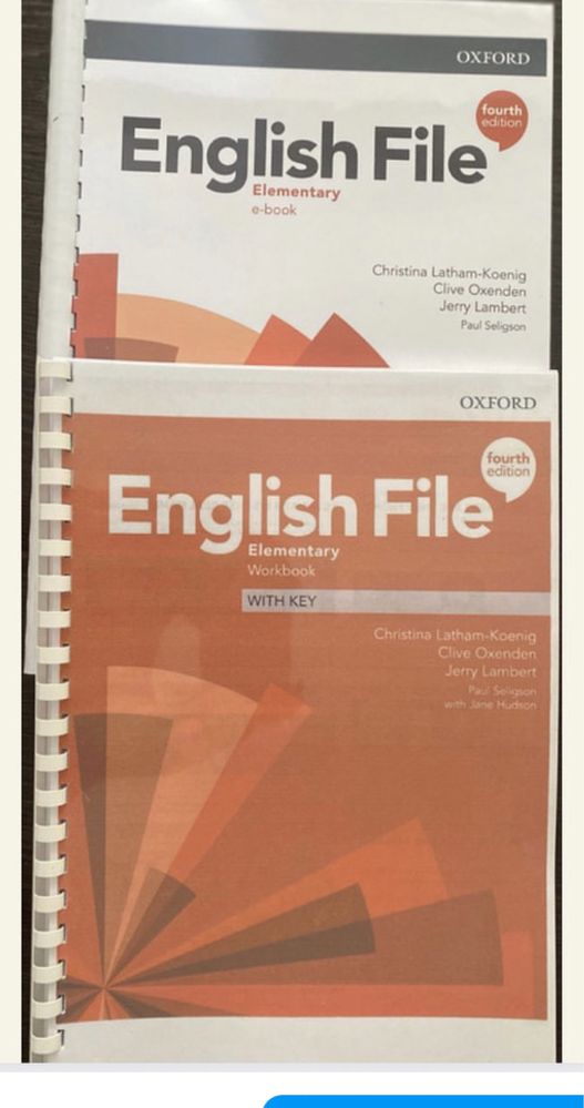 ELEMENTARY 4 edition English file 4 едишн Елементари