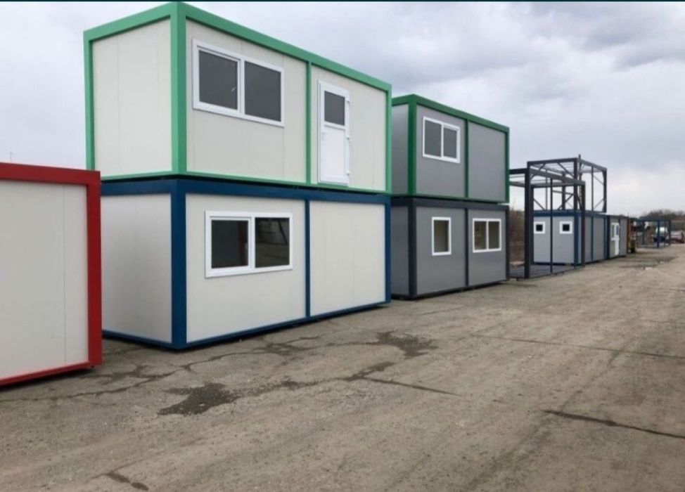 Container modular tip birou, locuinta, spatiu comercial  7 x 2.40m