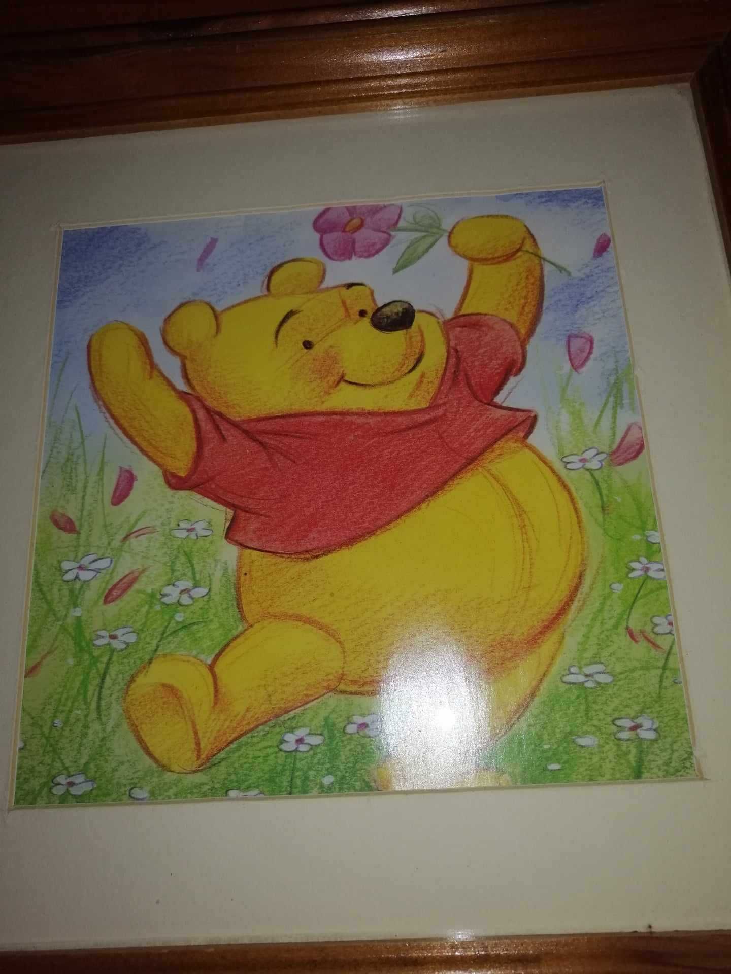 2x Tablou Ursuletul Winnie Puh pooh ilustratie art print Disney