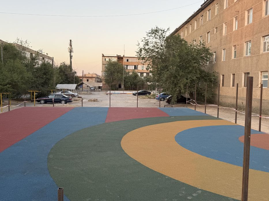 Резиновые покрытие,тартан,крошка от 1-4 см