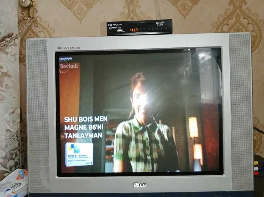 Телевизор LG с YouTube, Wi-Fi, мультфильмы, кино. Диагональ 53.3 см.