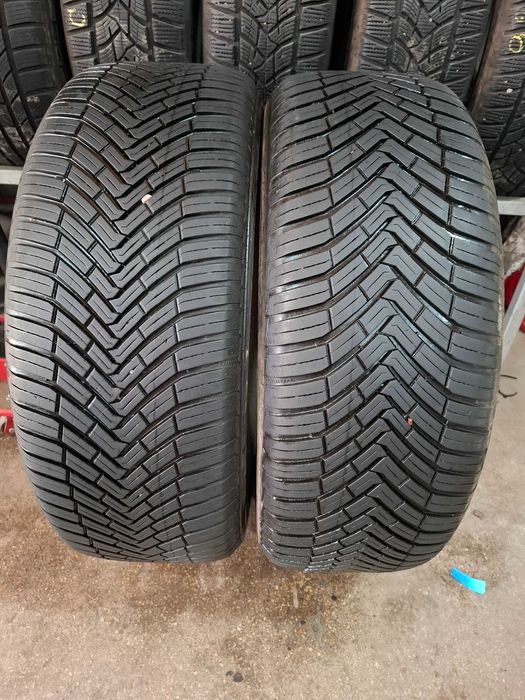 2 Всесезонни гуми Континентал 235/60/18 ДОТ23 (безплатно поставяне)
