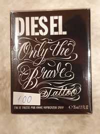 Diesel only the brave tattoo