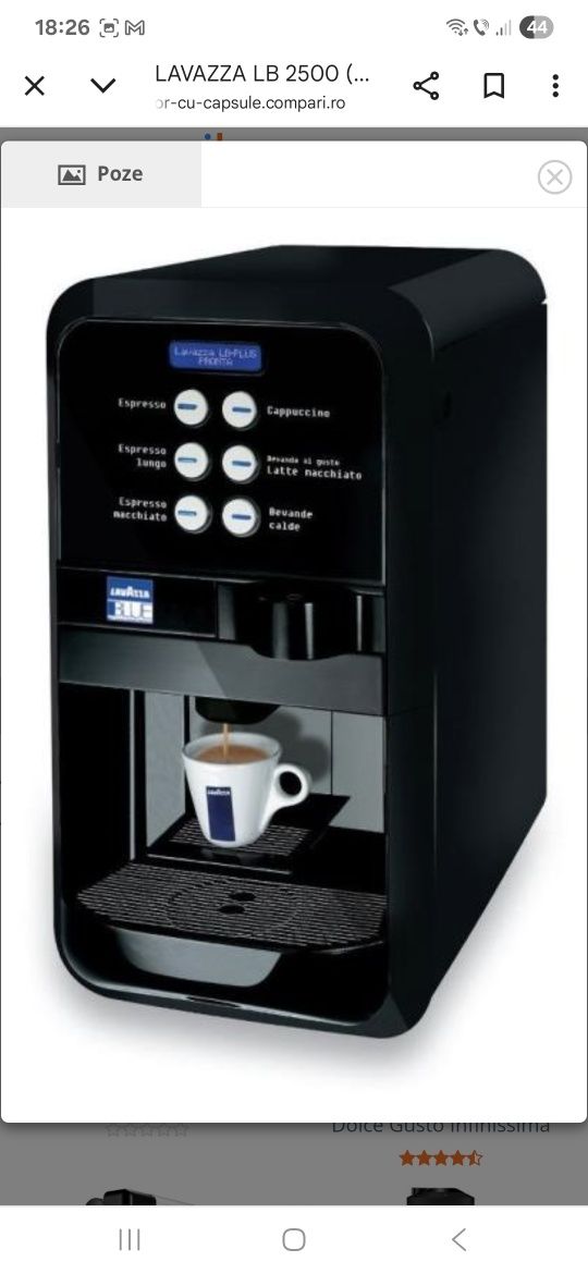 LB2500 plus Lavazza