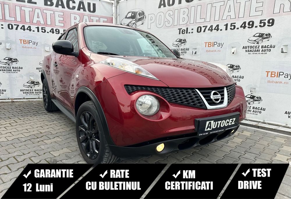 Nissan Juke 2012 Diesel 1.5 dCi/Piele/Navi/Scaune încălzite/RATE/GARANTIE