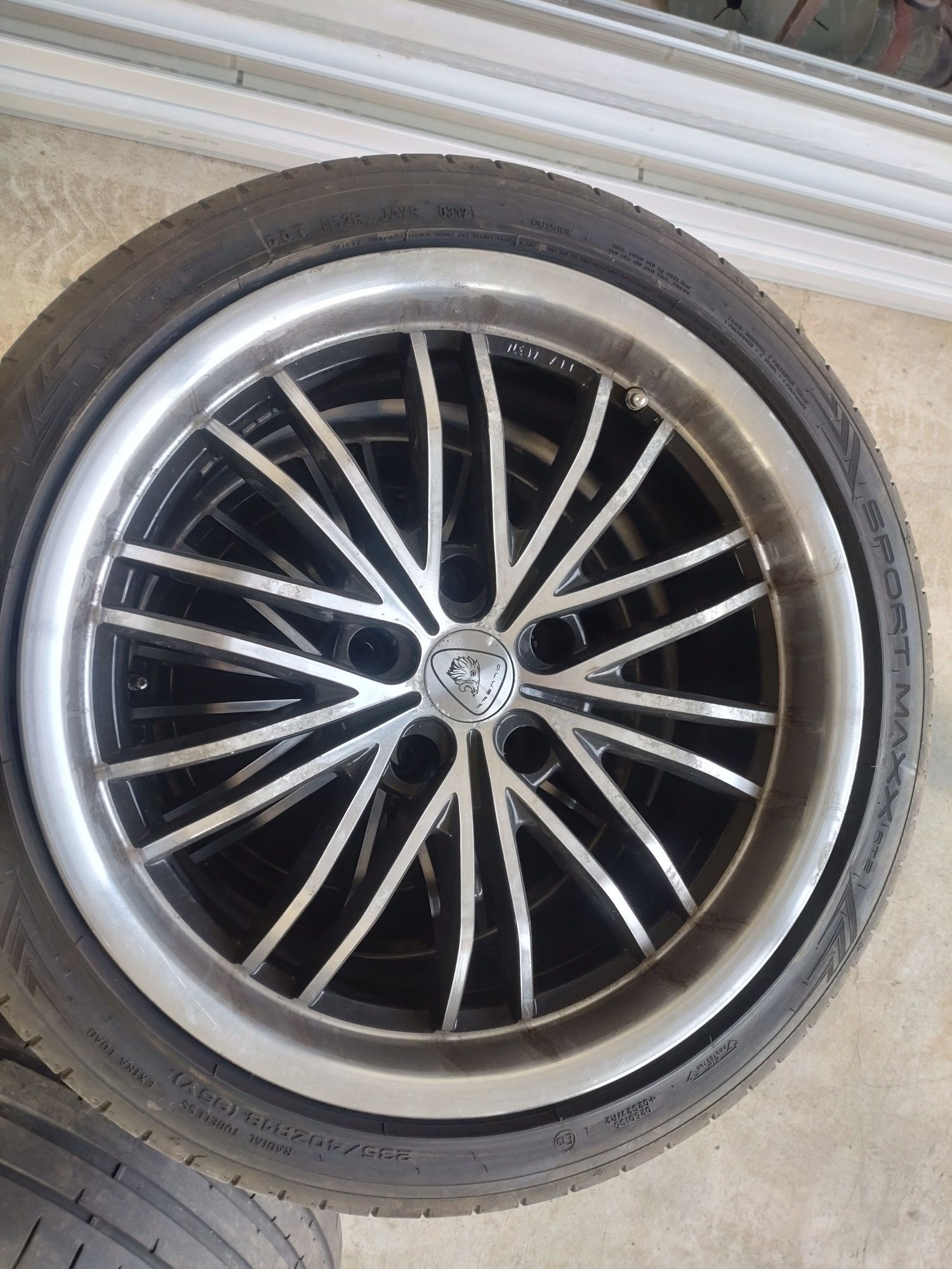Set genti aluminiu bmw seria 5,6  Set al e46