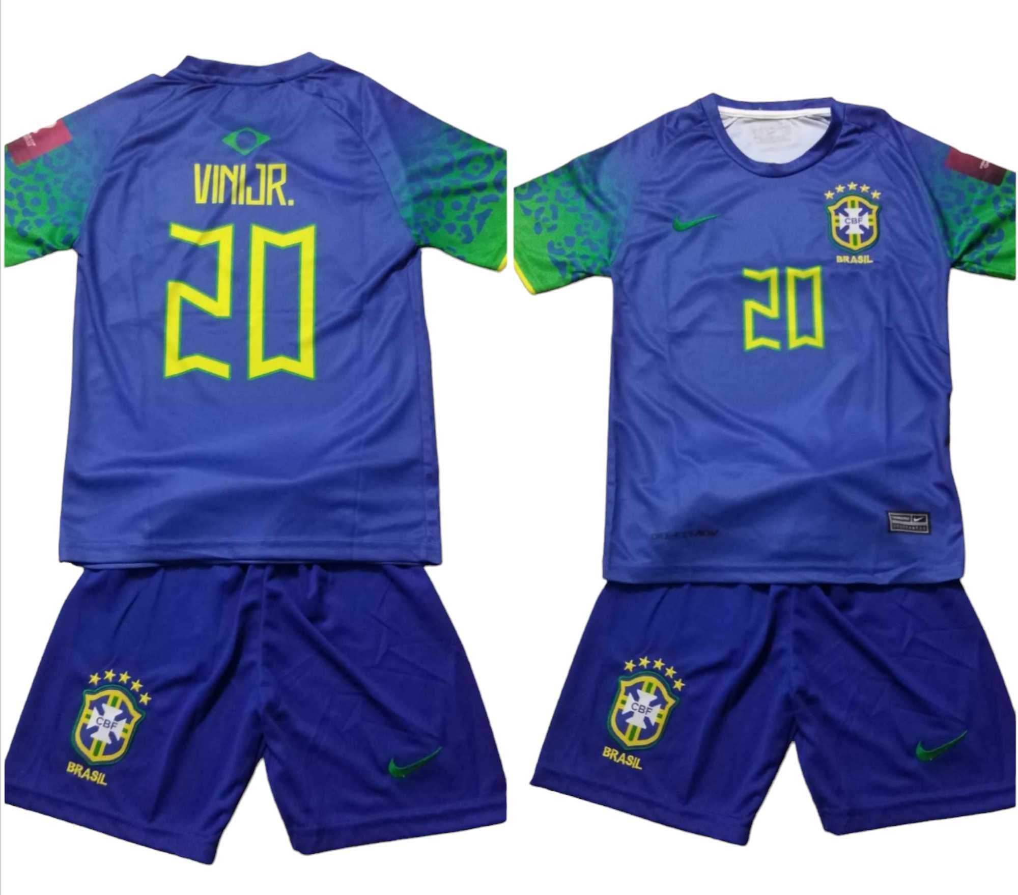 Нови детски футболни екипи Винисиус Бразилия