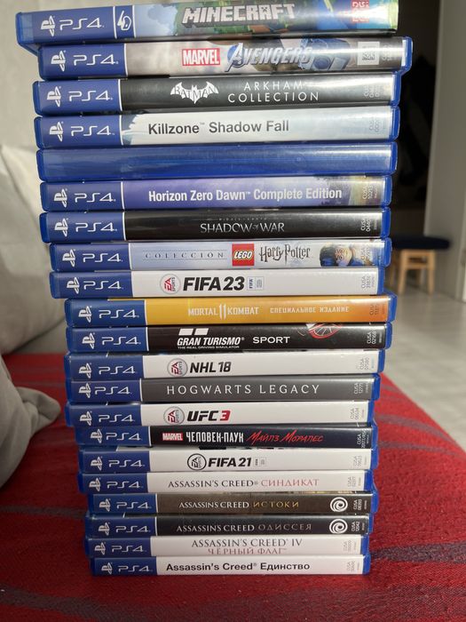 Игры на пс 4 б/у