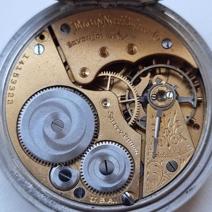 Ceas de buzunar ELGIN, Made in USA in perfecta stare.