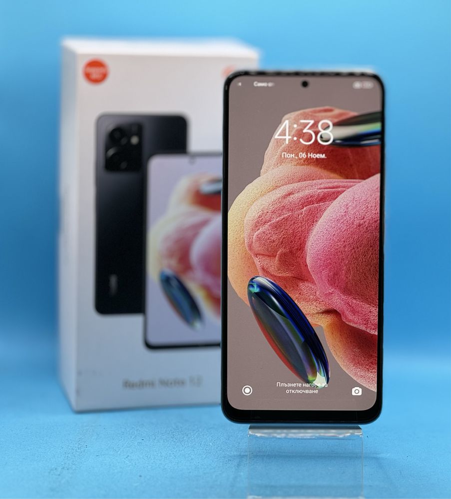 ГАРАНЦИОНЕН!!! Xiaomi Redmi Note 12, 8 GB RAM, 256 GB, 4G, Ice Blue