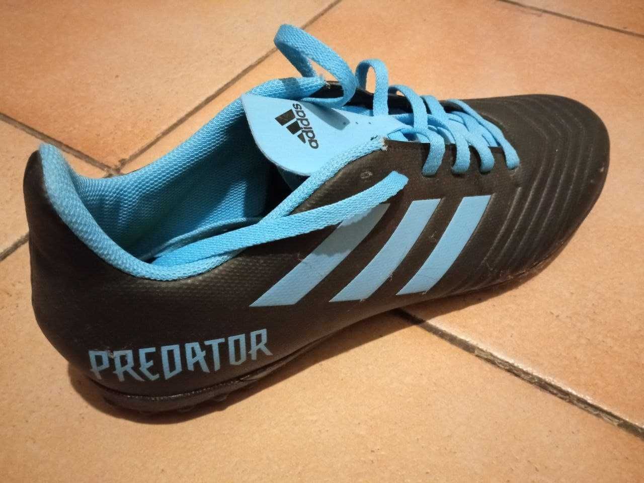 Ghete\adidasi Adidas predator 19.1 albastrii noi folositi doar o data