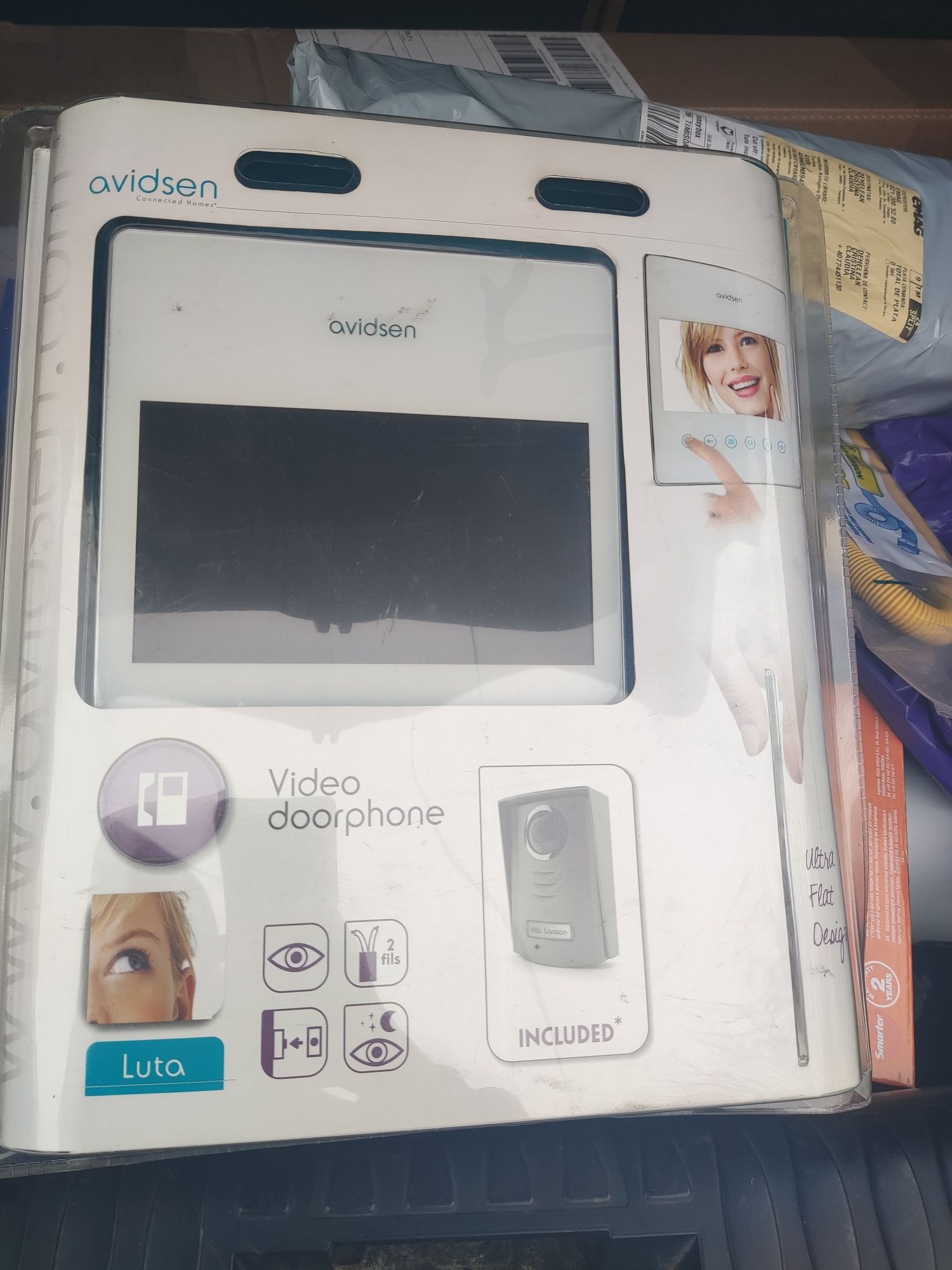 Videointerfon Avidsen Super plat