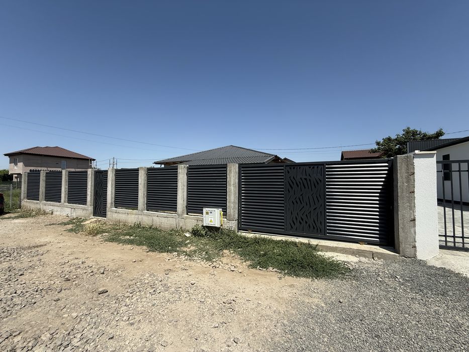 Confectionam garduri metalice, numeroase modele