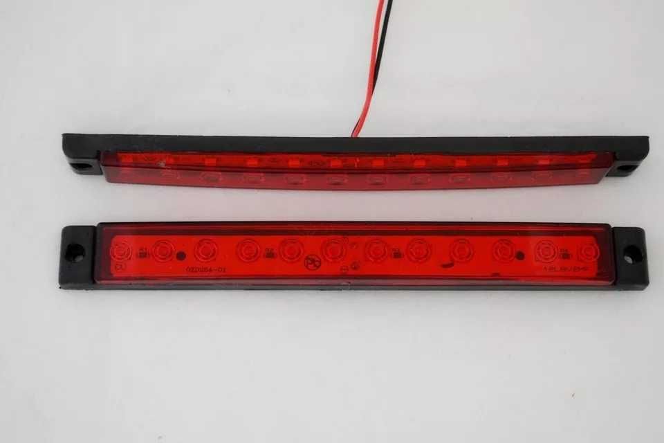 1бр. диодни ЛЕД LED габарити за камион с 12 SMD диода 12-24V , 3 цвята