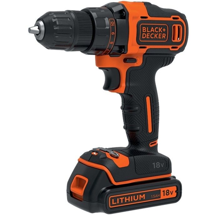 Masina de gaurit si insurubat (bormasina) pe acumulator Black&Decker