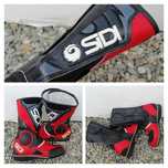 SIDI ghete 40 cizme PIELE originale MOTO | transport GRATUIT‼️FAN