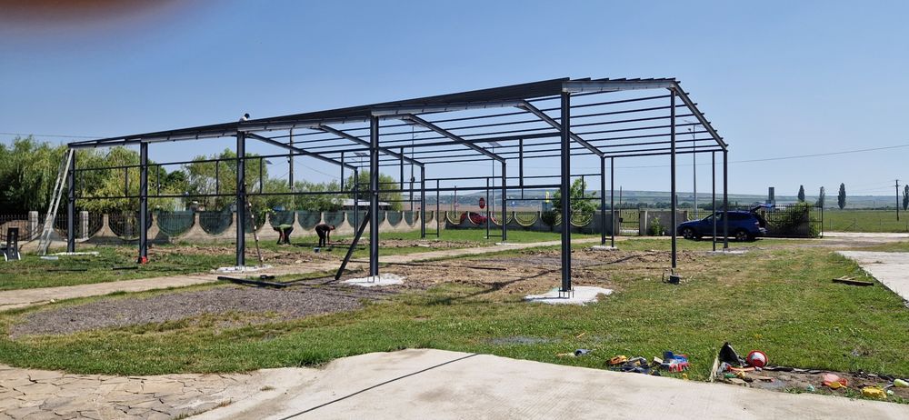 Vând hală metalica 20x10x4