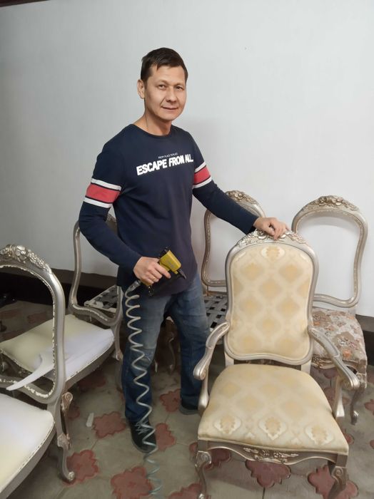 Реставрация стул ремонт перетяжка переклейка стул шатается сломался