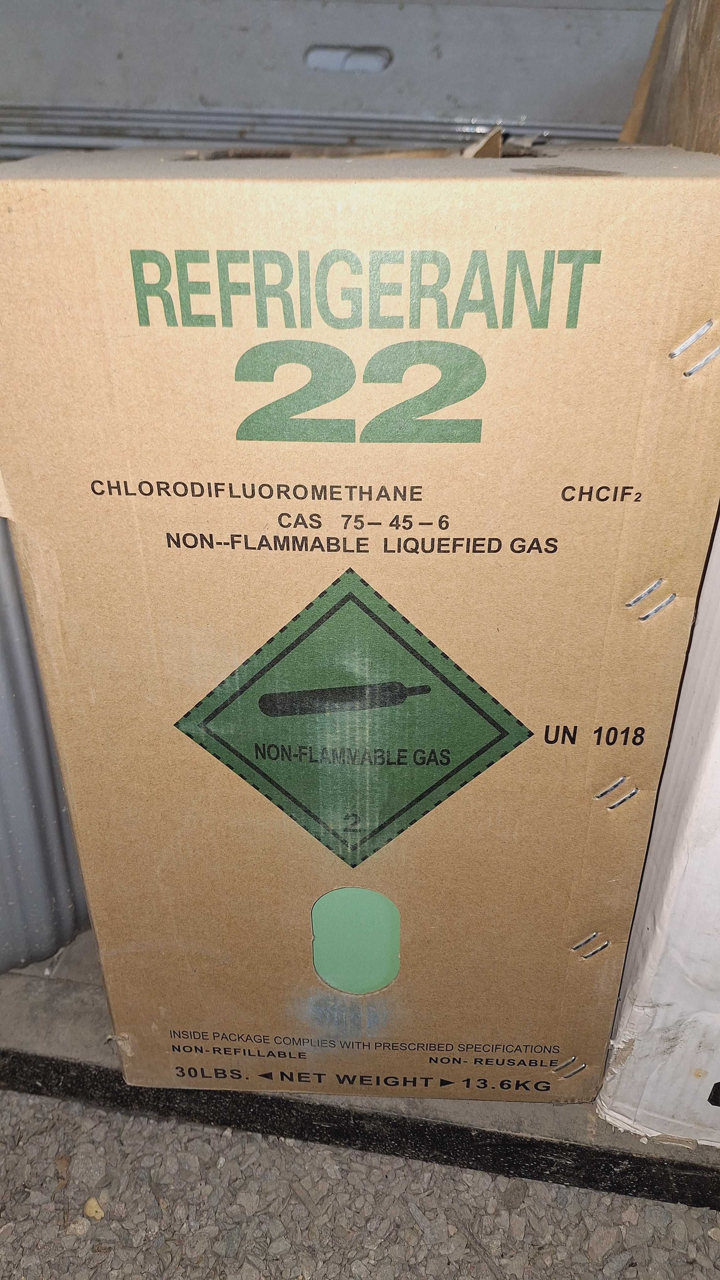 Фреон R22 Refrigerant рефрижерант хладагент