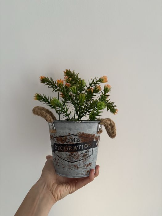 Ghiveci planta artificuala , planta decor plastic