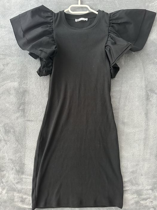 Топ she in /пола зара / рокля зара в черен цвят