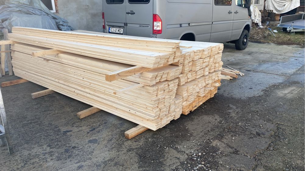 Lambriu  rasinoase brad molid 14 mm grosime 4 metri