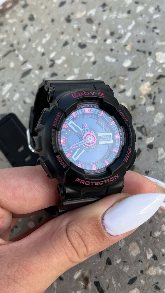 „Casio Baby-G BA-110 – черен/розов – като нов“