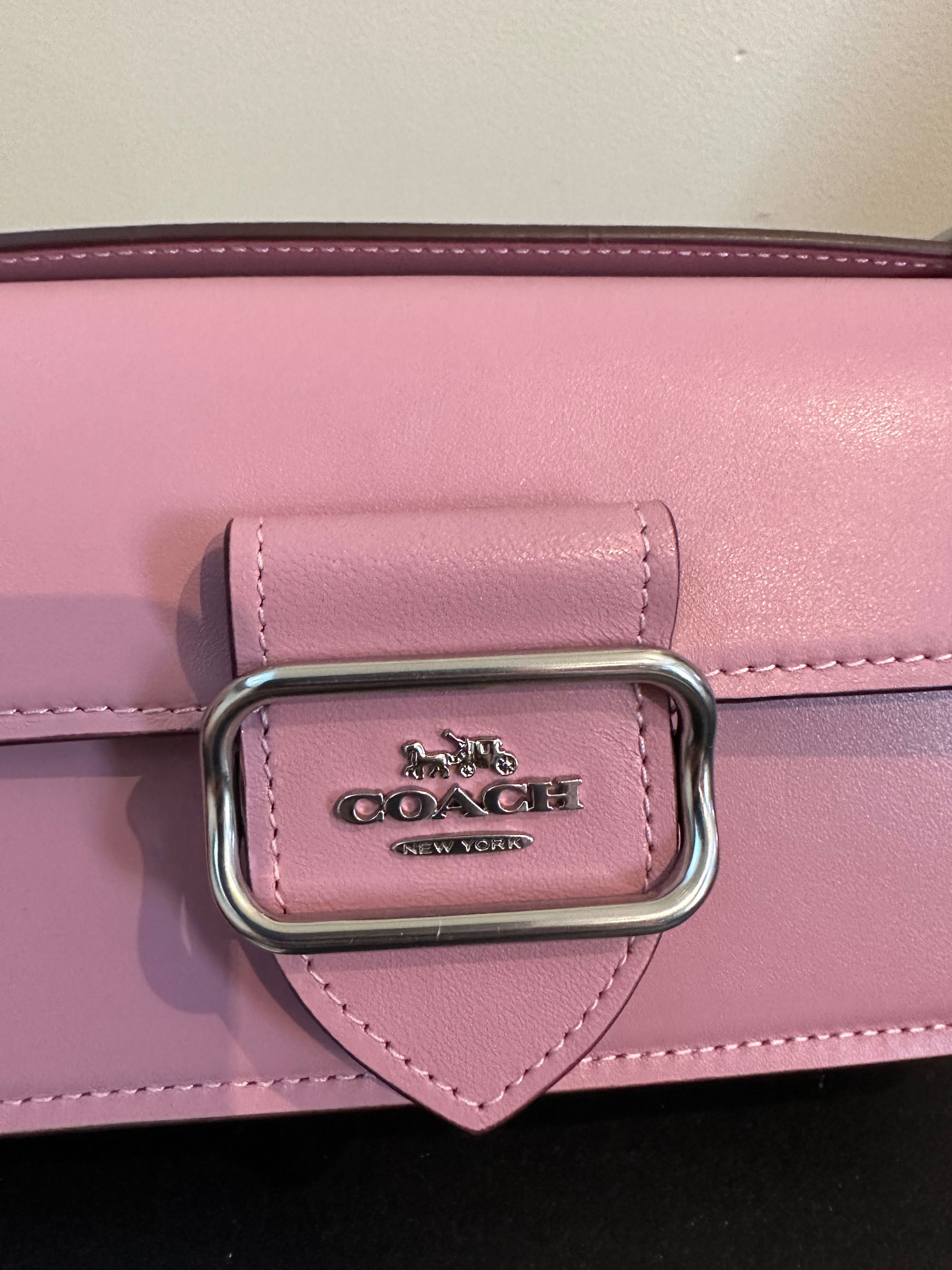 Розова чанта coach