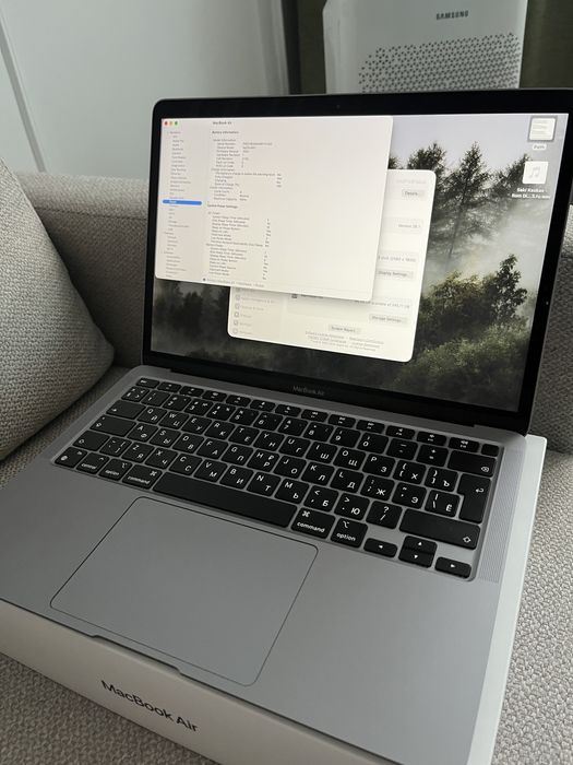 Macbook Air m1 16gb 256 100% ак как Новый!
