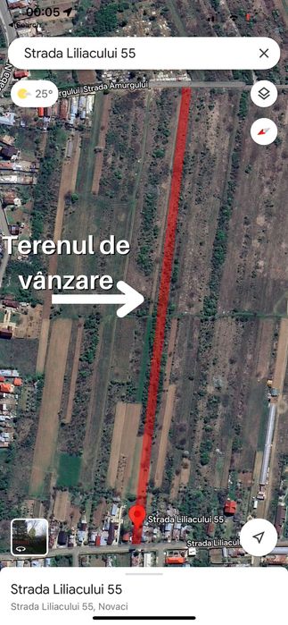 Teren Mihailesti - Novaci 3325 mp de vanzare