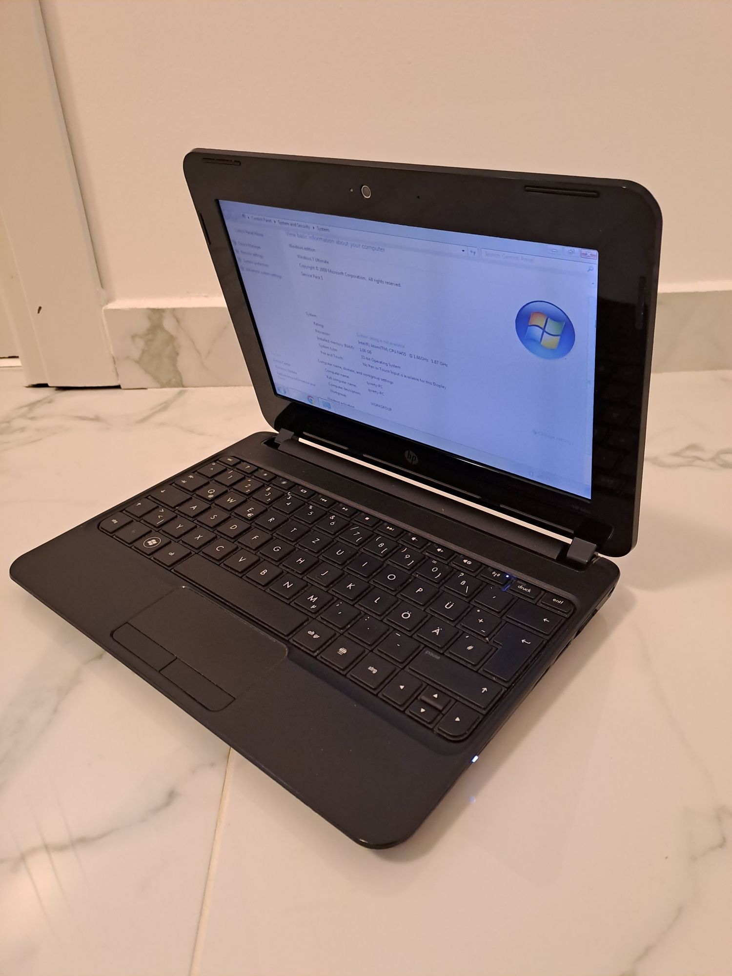 Vând laptop HP mini 110-3100