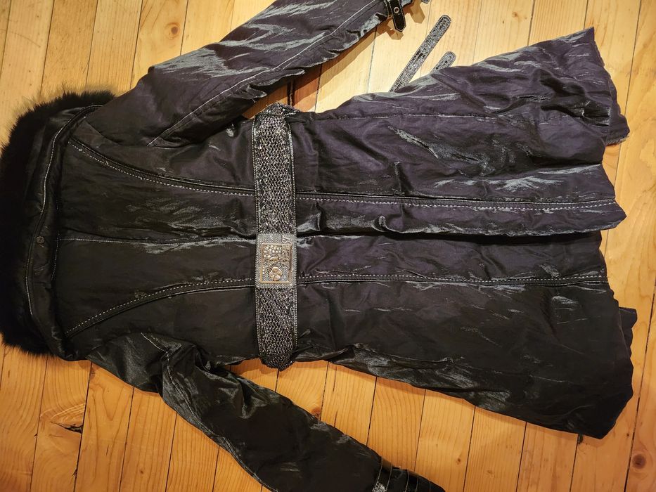 100 лв ПРОМОЦИЯ ! Италианско палто с яка от лисица