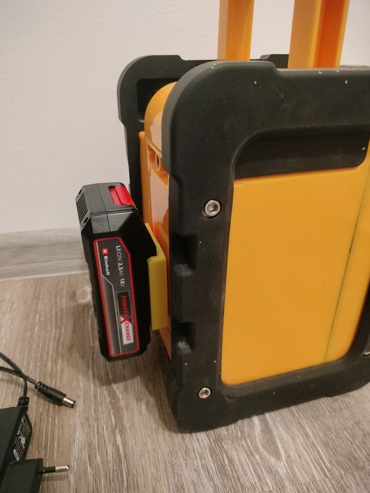 Radio/ boxa șantier adaptat einhell 18 volți